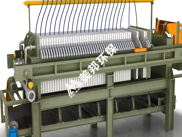 壓濾機(jī)工作過(guò)程3D演示