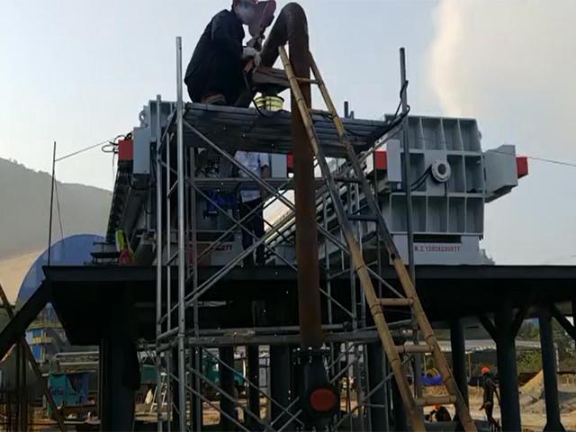 海南大型砂場板框壓濾機安裝視頻