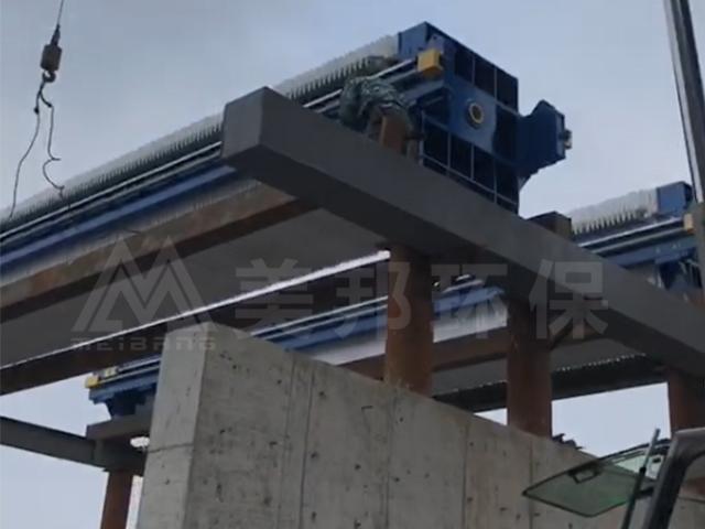 安徽建筑打樁泥漿脫水現(xiàn)場(chǎng)視頻