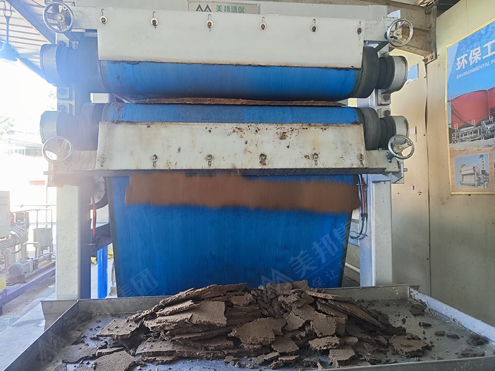 美邦強(qiáng)力對(duì)輥帶式壓榨機(jī)在紙漿脫水中的應(yīng)用