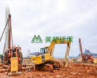 打樁盾構(gòu)現(xiàn)場(chǎng)