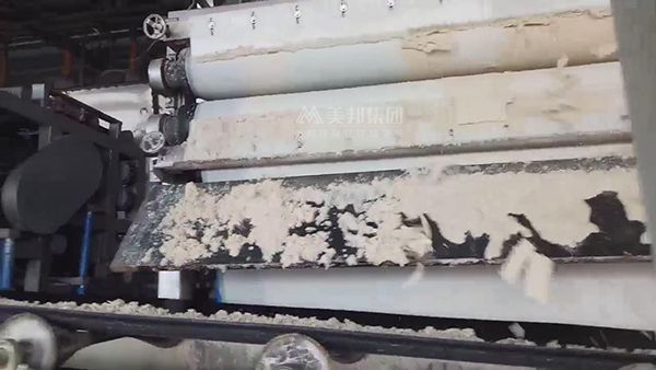 帶式壓濾機處理木薯渣脫水