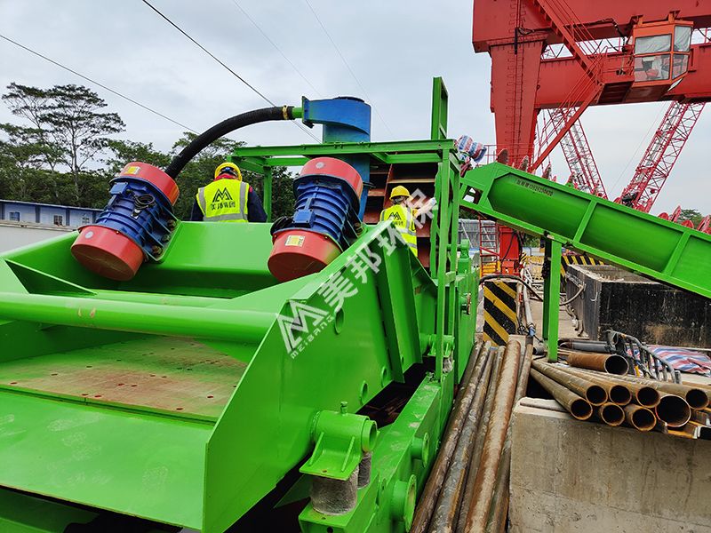 盾構(gòu)渣土處理項目中的洗砂設(shè)備
