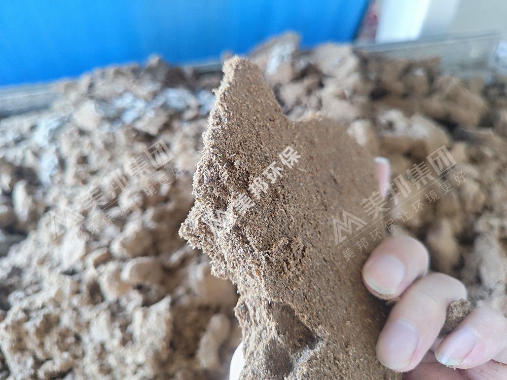 美邦強(qiáng)力對輥帶式壓榨機(jī)處理后的紙漿